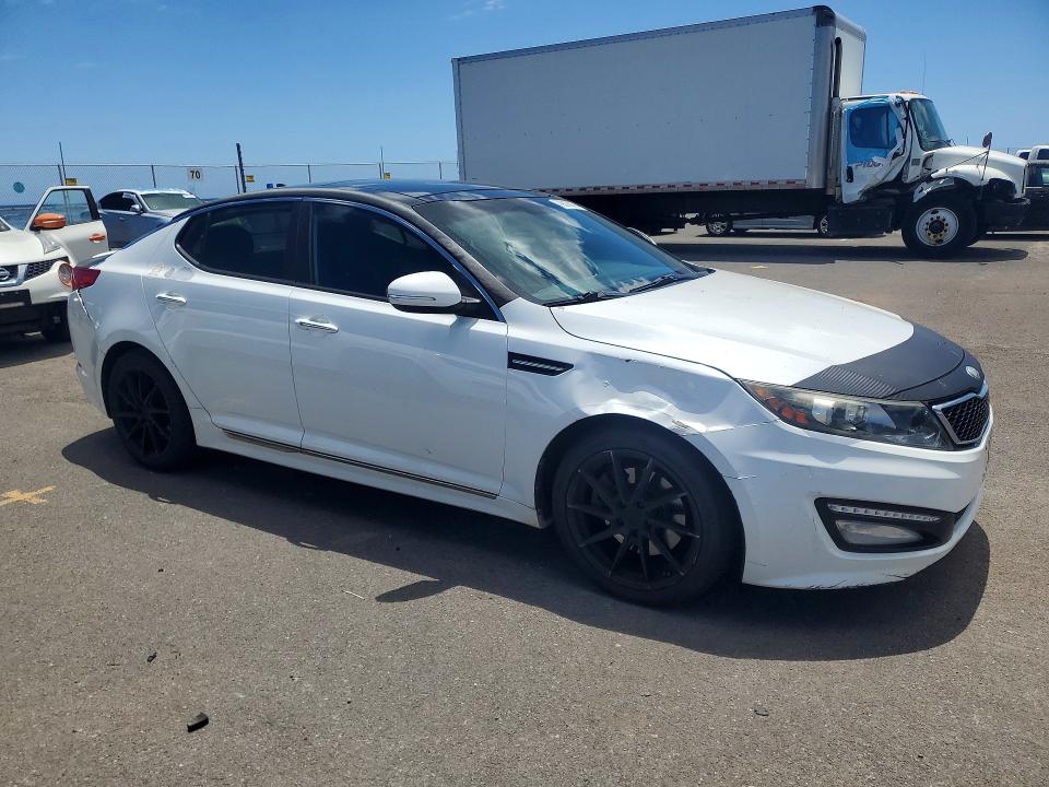 2013 Kia Optima VIN 5XXGR4A66DG206619 COPART salvage auction — FRONT END, Hi - Certificate Of Title, sold $25 on 2026-07-27 (photo 4)