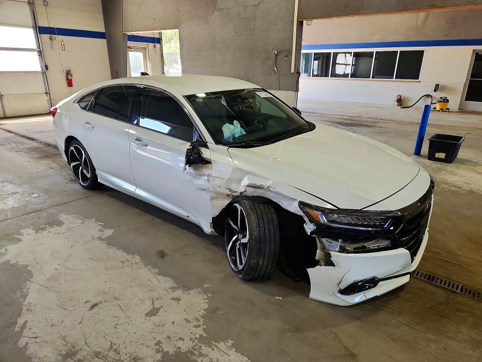 2021 Honda Accord VIN 1HGCV1F48MA030668 COPART salvage auction — FRONT END, Va - Cert Of Title - Salvage, sold $5,600 on 2026-07-02 (photo 4)