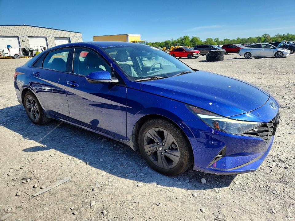 2021 Hyundai Elantra VIN 5NPLM4AG7MH026317 COPART salvage auction — UNDERCARRIAGE, KY - BILL OF SALE/PART ONLY/NO TITL, sold $2,100 on 2026-07-23 (photo 4)