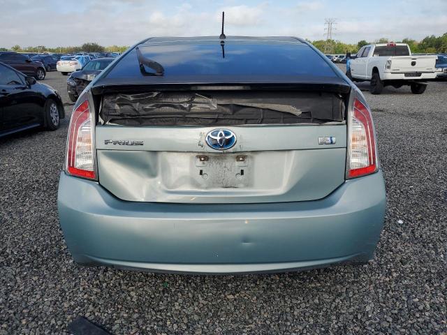 2014 Toyota Prius VIN JTDKN3DUXE1790109 COPART salvage auction — FRONT END, Fl - Certificate Of Destruction, sold $1,250 on 2026-07-10 (photo 6)