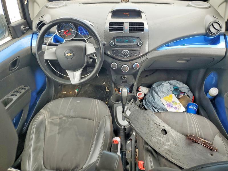 2014 Chevrolet Spark VIN KL8CB6S97EC442259 COPART salvage auction — HAIL, Wv - Salvage Certificate, sold $275 on 2026-07-06 (photo 8)