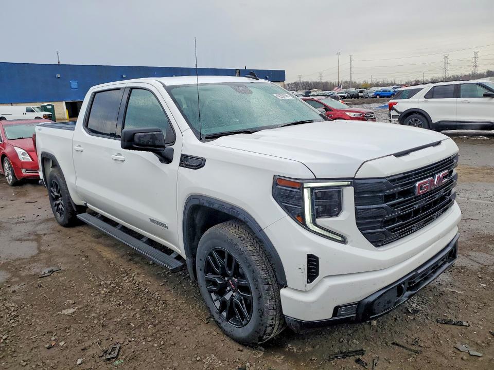 2024 Gmc SIERRA VIN 3GTPUJEK4RG382013 COPART salvage auction — FRONT END, MI - CERTIFICATE OF TITLE, sold $22,500 on 2026-07-31 (photo 4)