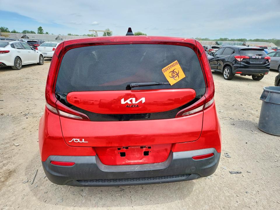 2022 Kia Soul VIN KNDJ23AU8N7180439 COPART salvage auction — SIDE, Ks - Cert Of Title-Salvage, sold $1,650 on 2026-07-16 (photo 6)