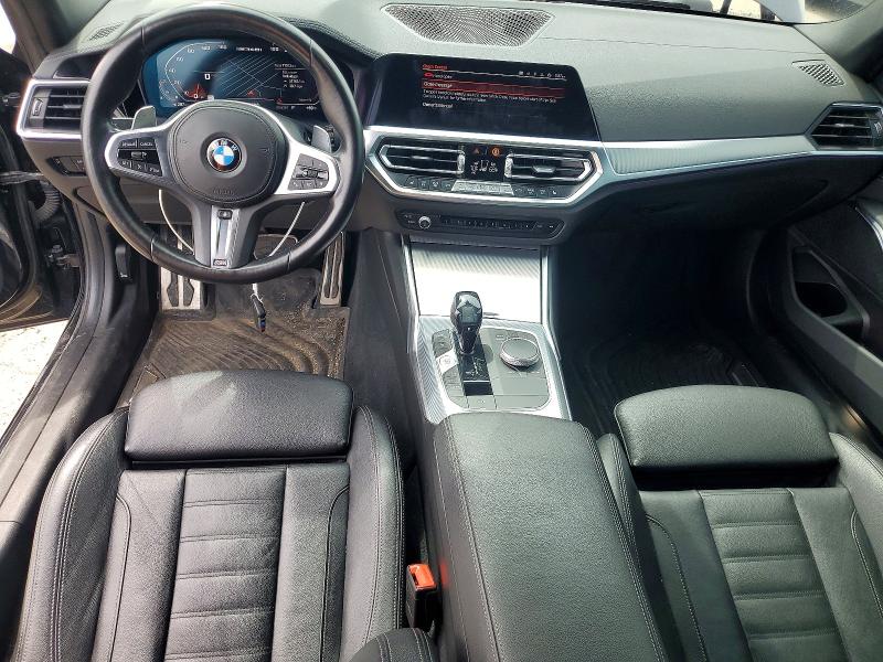 2021 BMW M3 VIN 3MW5U9J00M8C08899 COPART salvage auction — WATER/FLOOD, Mi - Cert Of Title-Salvage Flood, sold $20,300 on 2026-07-02 (photo 8)