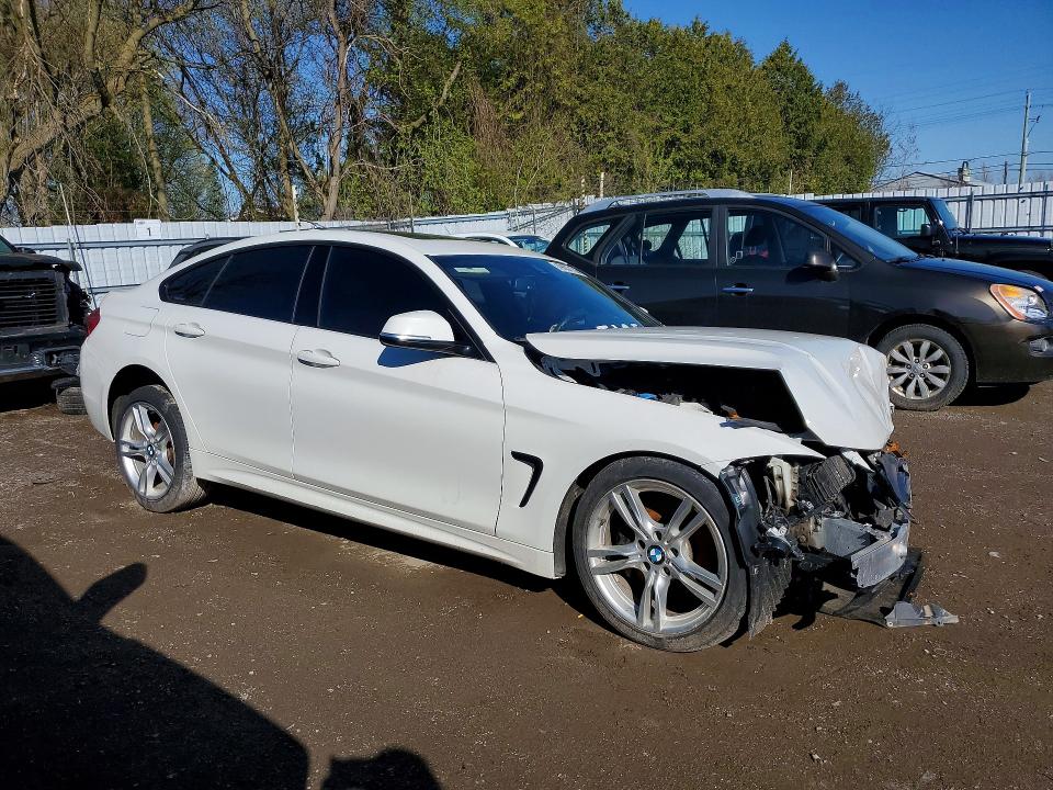 2019 BMW 4 series VIN WBA4J3C52KBL07794 COPART salvage auction — FRONT END, On - Permit Salvage, sold $2,700 on 2026-07-07 (photo 4)