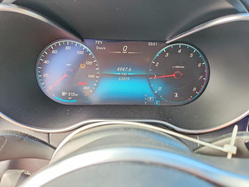 2021 Mercedes-benz VIN W1KWF8DB5MR615461 COPART salvage auction — FRONT END, Ca - Salvage Certificate, sold $10,500 on 2026-07-17 (photo 9)