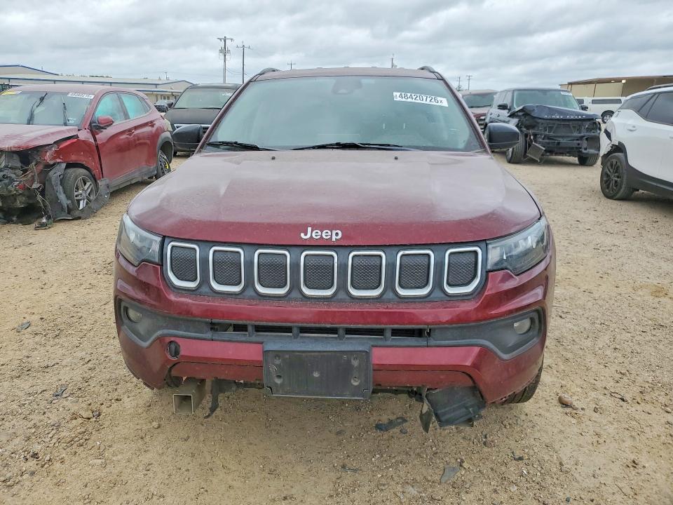2022 Jeep Compass VIN 3C4NJCBB7NT104062 COPART salvage auction — SIDE, Tx - Certificate Of Title, sold $4,900 on 2026-08-27 (photo 5)