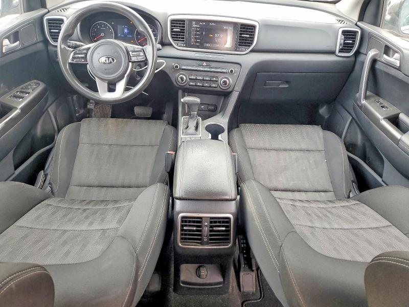 2021 Kia Sportage VIN KNDPM3AC9M7913060 COPART salvage auction — REAR END, Tx - Salvage Vehicle Title, sold $3,550 on 2026-07-10 (photo 8)