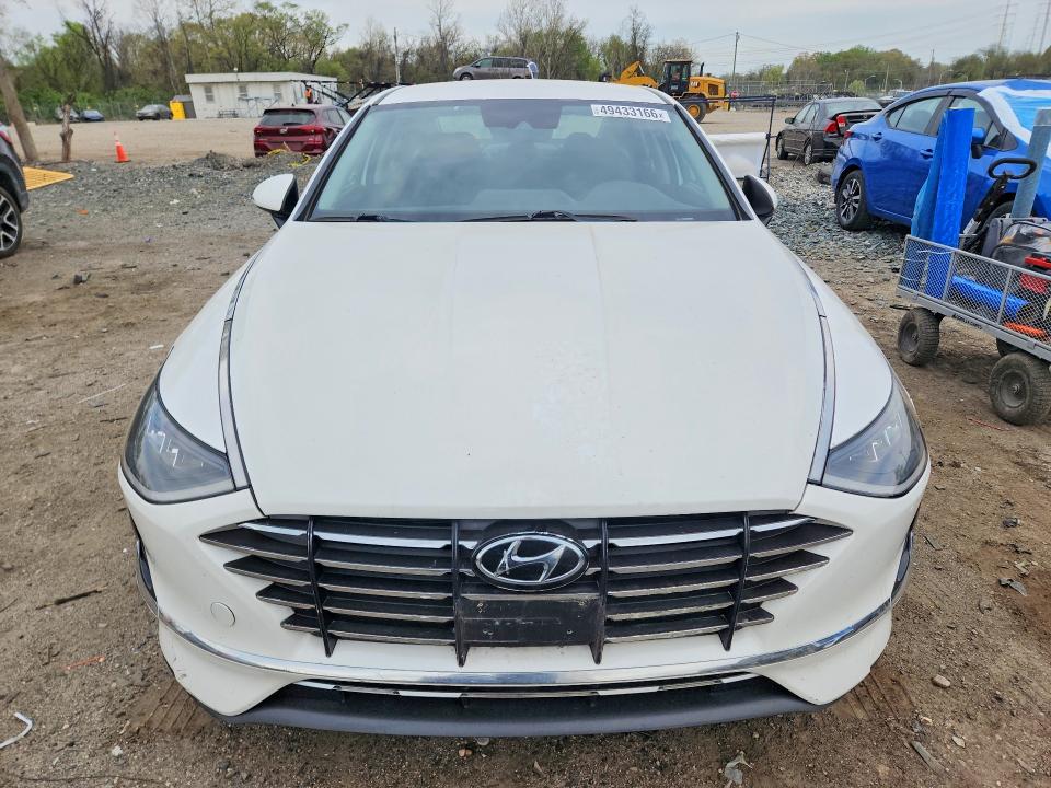 2022 Hyundai Sonata VIN KMHL34JJ1NA047439 COPART salvage auction — REAR END, Md - Cert Of Salvage > 75% Damage, sold $3,200 on 2026-07-28 (photo 5)