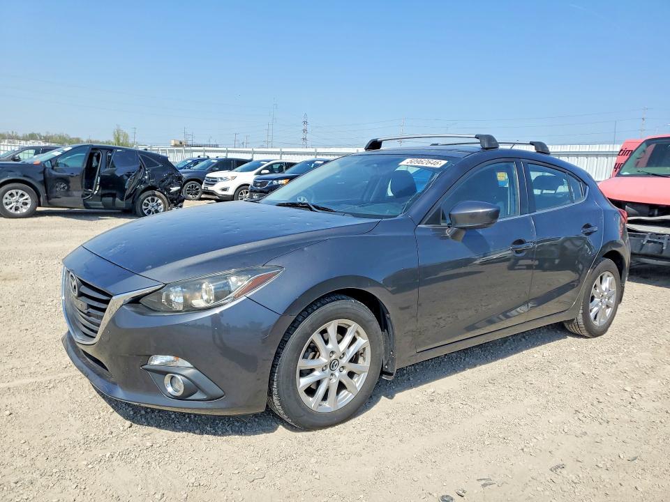 2014 Mazda 3 VIN JM1BM1L71E1109063 COPART salvage auction — HAIL, Ia - Cert Of Title-Salvage Title, sold $2,650 on 2026-07-15 (photo 1)