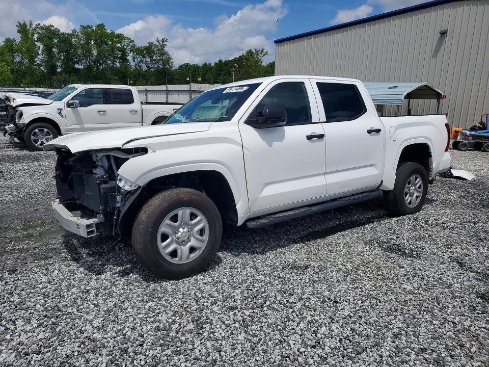 2025 Toyota Tundra VIN 5TFKB5DB9SX250455 COPART salvage auction — FRONT END, Sc - Cert Of Title-Salvage, sold $13,800 on 2026-07-20 (photo 1)