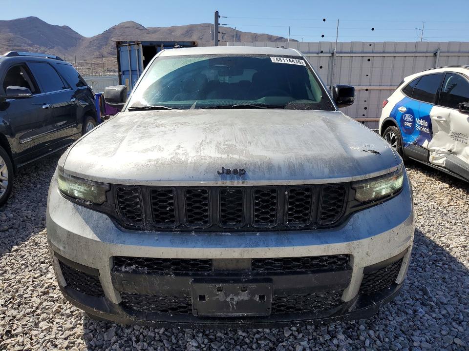 2025 Jeep Grand cherokee l VIN 1C4RJKAG5S8676895 COPART salvage auction — BURN, Nv - Salvage Title, sold $18,000 on 2026-07-13 (photo 5)