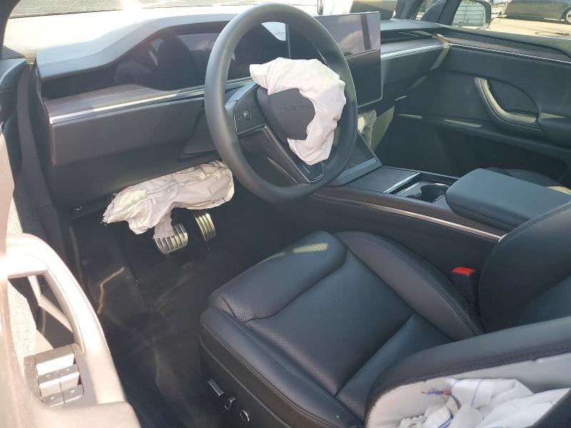 2024 Tesla Model x VIN 7SAXCDE50RF445213 COPART salvage auction — FRONT END, Fl - Cert Of Title Slvg Rebuildable, sold $15,100 on 2026-07-06 (photo 8)