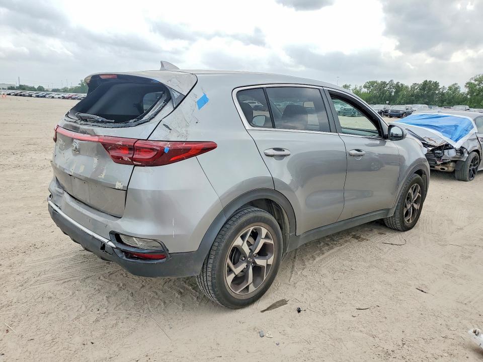 2021 Kia Sportage VIN KNDPM3AC9M7913060 COPART salvage auction — REAR END, Tx - Salvage Vehicle Title, sold $3,550 on 2026-07-10 (photo 3)