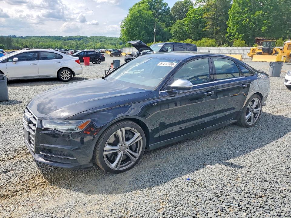2018 Audi S6 VIN WAUFFAFC6JN026765 COPART salvage auction — REAR END, Salvage Title, sold $8,200 on 2026-07-23 (photo 1)
