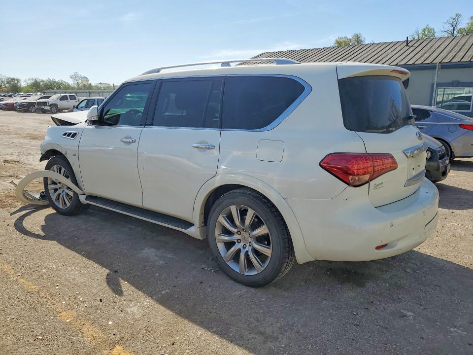 2014 Infiniti VIN JN8AZ2NE8E9062909 COPART salvage auction — FRONT END, Id - Salvage Certificate Of Title, sold $950 on 2026-07-20 (photo 2)