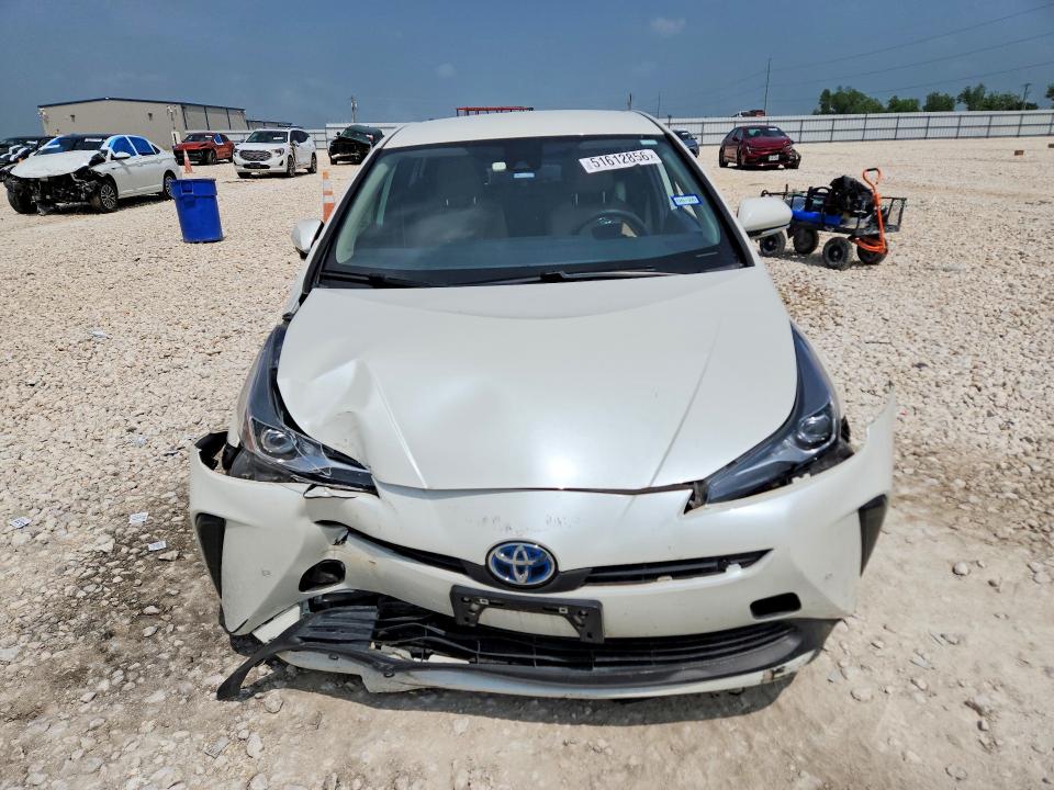 2020 Toyota Prius VIN JTDKARFU5L3124417 COPART salvage auction — FRONT END, Salvage Title, sold $70 on 2026-08-27 (photo 5)