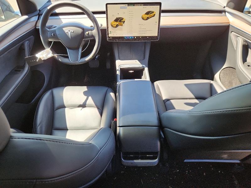 2024 Tesla Model y VIN 7SAYGDED6RF211836 COPART salvage auction — REAR END, Ny - Mv-907A Salvage Certificate, sold $12,300 on 2026-07-20 (photo 8)