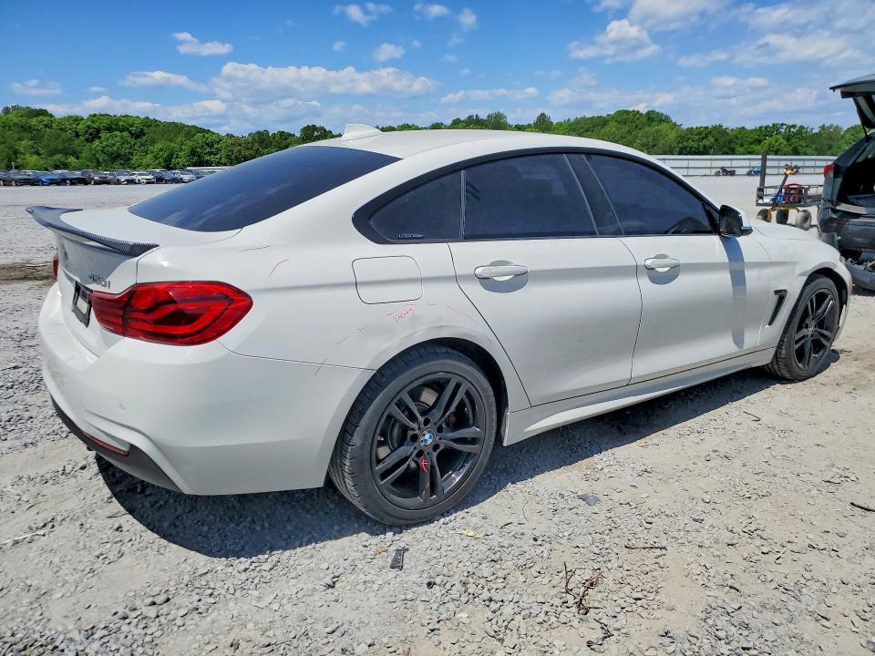 2018 BMW 4er VIN WBA4J3C53JBG90534 COPART salvage auction — FRONT END, Nc - Salvage Certificate Of Title, sold $9,400 on 2026-07-08 (photo 3)