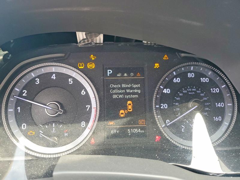 2020 Hyundai Sonata VIN 5NPEL4JA9LH060734 COPART salvage auction — SIDE, In - Cert Of Title-Salvage Title, sold $1,450 on 2026-07-14 (photo 9)