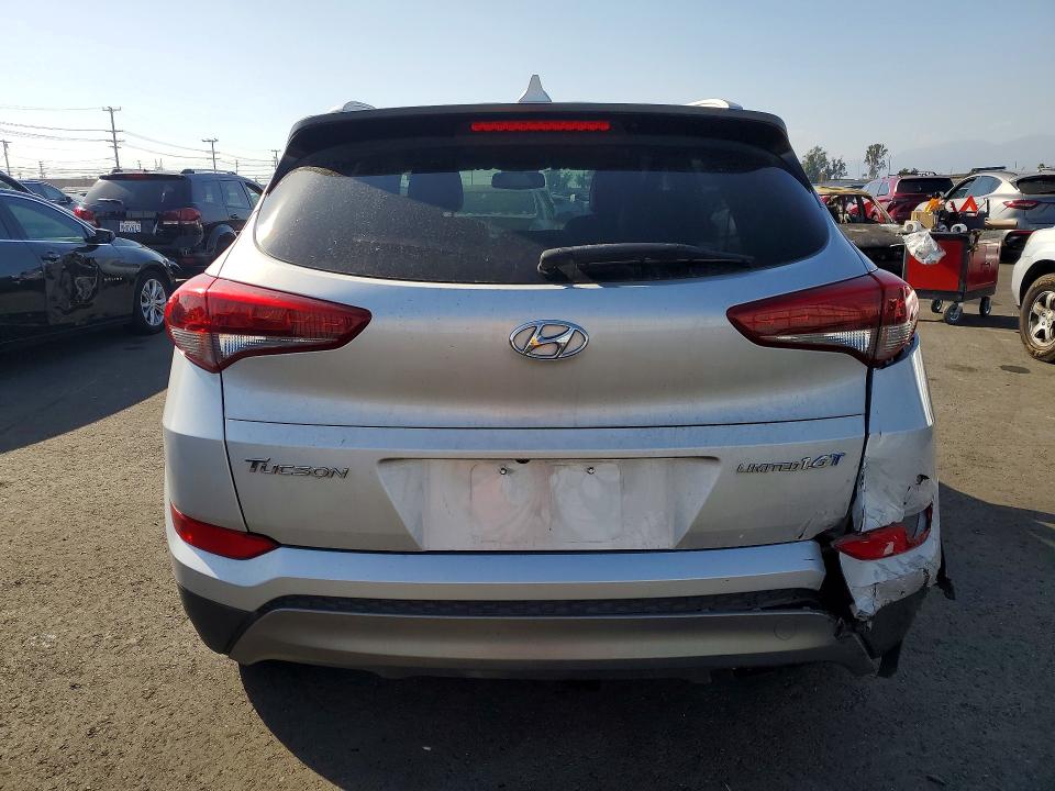 2016 Hyundai Tucson VIN KM8J33A25GU155073 COPART salvage auction — REAR END, Salvage Title, sold $2,200 on 2026-07-22 (photo 6)