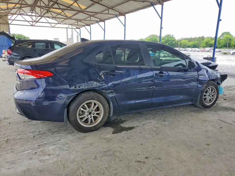 2020 Toyota Corolla VIN JTDEBRBE8LJ017012 COPART salvage auction — ROLLOVER, Tn - Salvage Certificate, sold $3,100 on 2026-07-09 (photo 3)