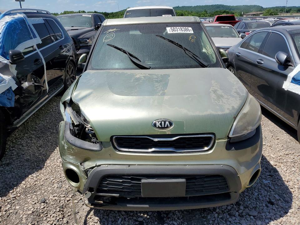 2013 Kia Soul VIN KNDJT2A60D7606695 COPART salvage auction — FRONT END, AL - CERT OF TITLE-SALVAGE TITLE, sold $825 on 2026-07-28 (photo 5)