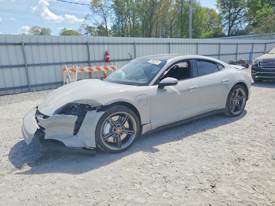 2024 Porsche Taycan VIN WP0AA2Y14RSA12618 — COPART salvage auction photo