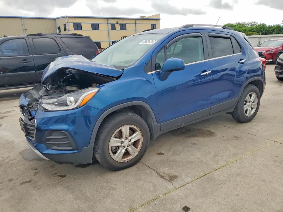 2020 Chevrolet Trax VIN 3GNCJPSB9LL181910 COPART salvage auction — FRONT END, Tx - Salvage Vehicle Title, sold $1,100 on 2026-07-09 (photo 1)