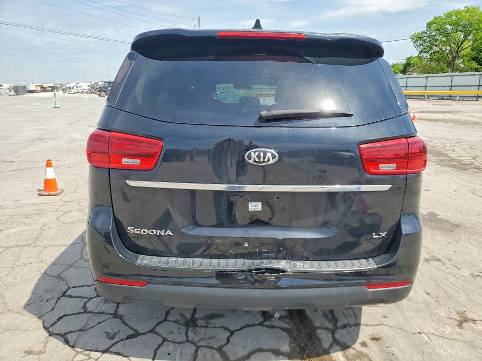 2019 Kia SEDONA VIN KNDMB5C10K6534502 COPART salvage auction — FRONT END, IN - CERTIFICATE OF TITLE, sold $1,950 on 2026-07-15 (photo 6)