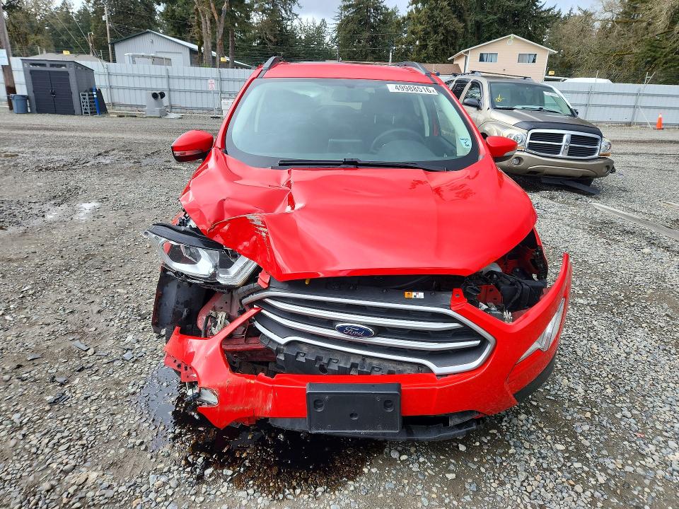 2021 Ford Ecosport VIN MAJ6S3GLXMC423281 COPART salvage auction — FRONT END, Wa - Bill Of Sale, sold $700 on 2026-07-02 (photo 5)