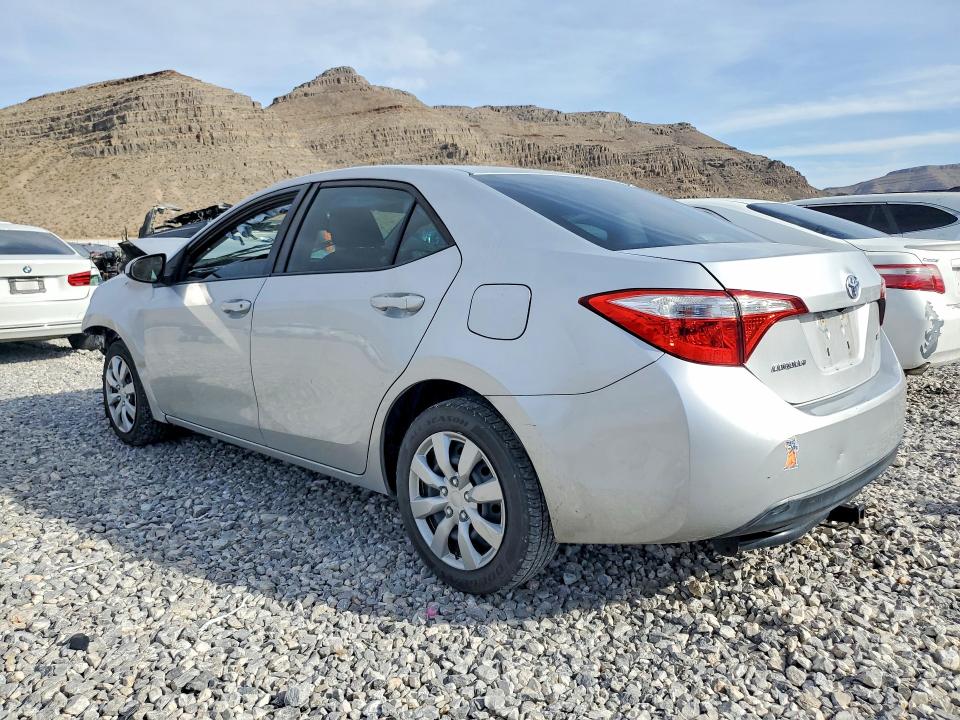 2014 Toyota Corolla VIN 5YFBURHE9EP062107 COPART salvage auction — FRONT END, Nv - Salvage Title, sold $600 on 2026-07-13 (photo 2)