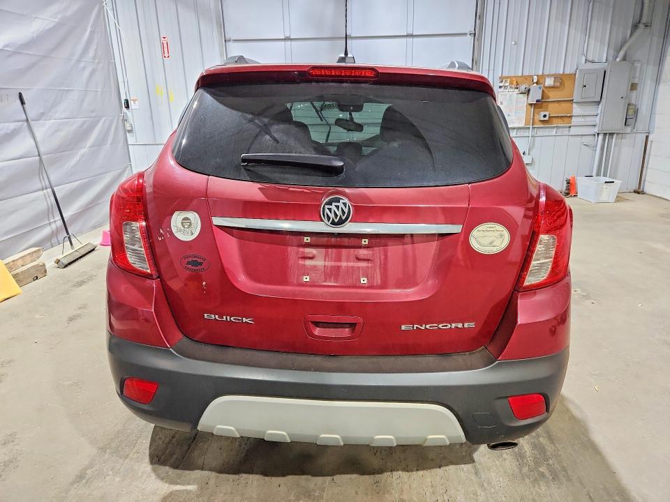 2016 Buick Encore VIN KL4CJASB2GB619156 COPART salvage auction — FRONT END, NH - CERT OF TITLE-SALVAGE (P), sold $275 on 2026-07-30 (photo 6)