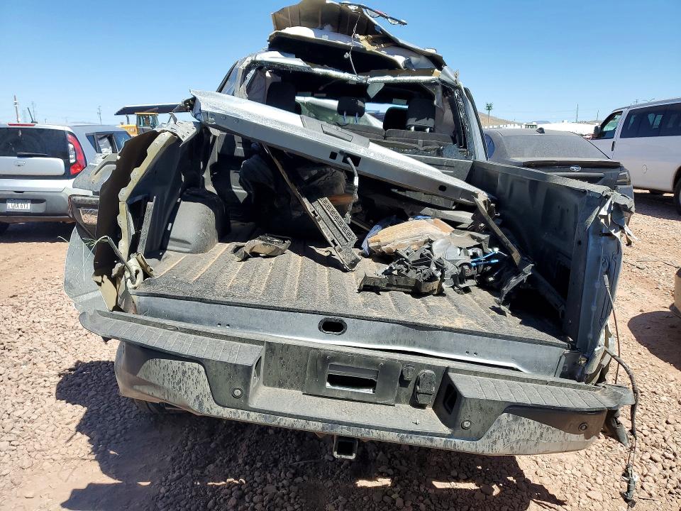 2025 Ford F-150 VIN 1FTEW2LP3SKD31784 COPART salvage auction — ROLLOVER, Id - Salvage Certificate Of Title, sold $2,400 on 2026-07-09 (photo 6)