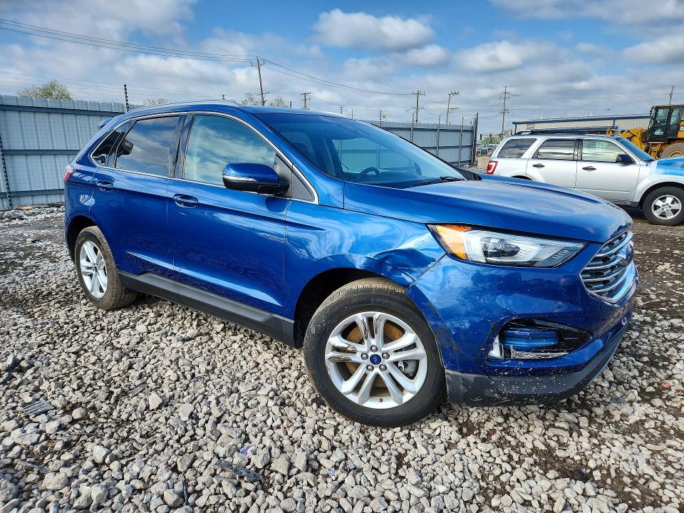 2020 Ford Edge VIN 2FMPK4J9XLBA18842 COPART salvage auction — FRONT END, IL - SALVAGE CERTIFICATE, sold $3,350 on 2026-07-10 (photo 4)