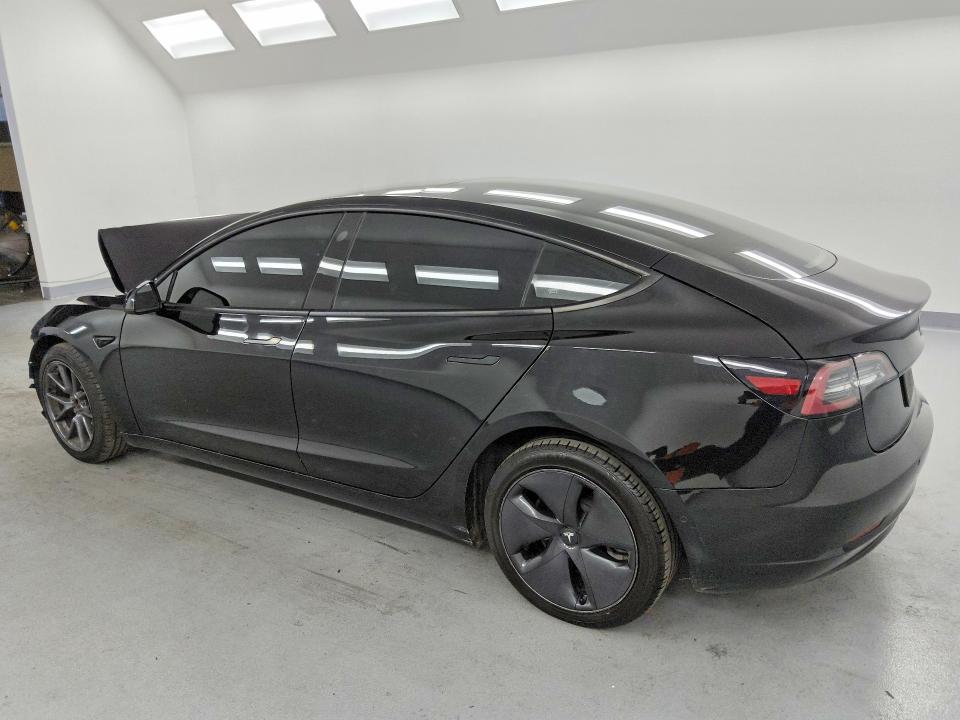 2021 Tesla Model 3 VIN 5YJ3E1EB3MF006820 COPART salvage auction — FRONT END, Ca - Certificate Of Title, sold $9,600 on 2026-07-07 (photo 2)