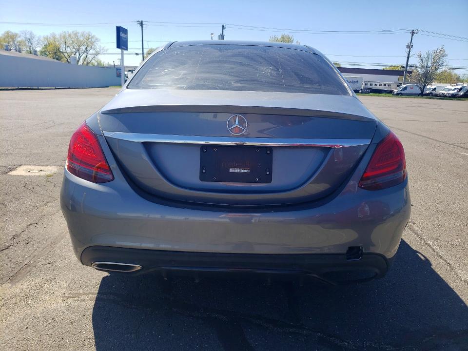 2021 Mercedes-Benz C-Class VIN W1KWF8DB2MR653570 COPART salvage auction — Frame Damage, WV - CERTIFICATE OF TITLE (P), sold $10,700 on 2026-07-03 (photo 6)