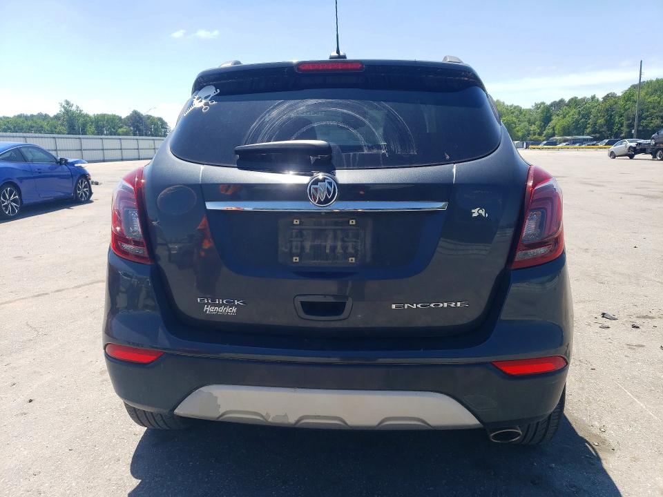 2018 Buick Encore VIN KL4CJASB1JB507326 COPART salvage auction — FRONT END, Nc - Salvage Certificate Of Title, sold $275 on 2026-07-02 (photo 6)
