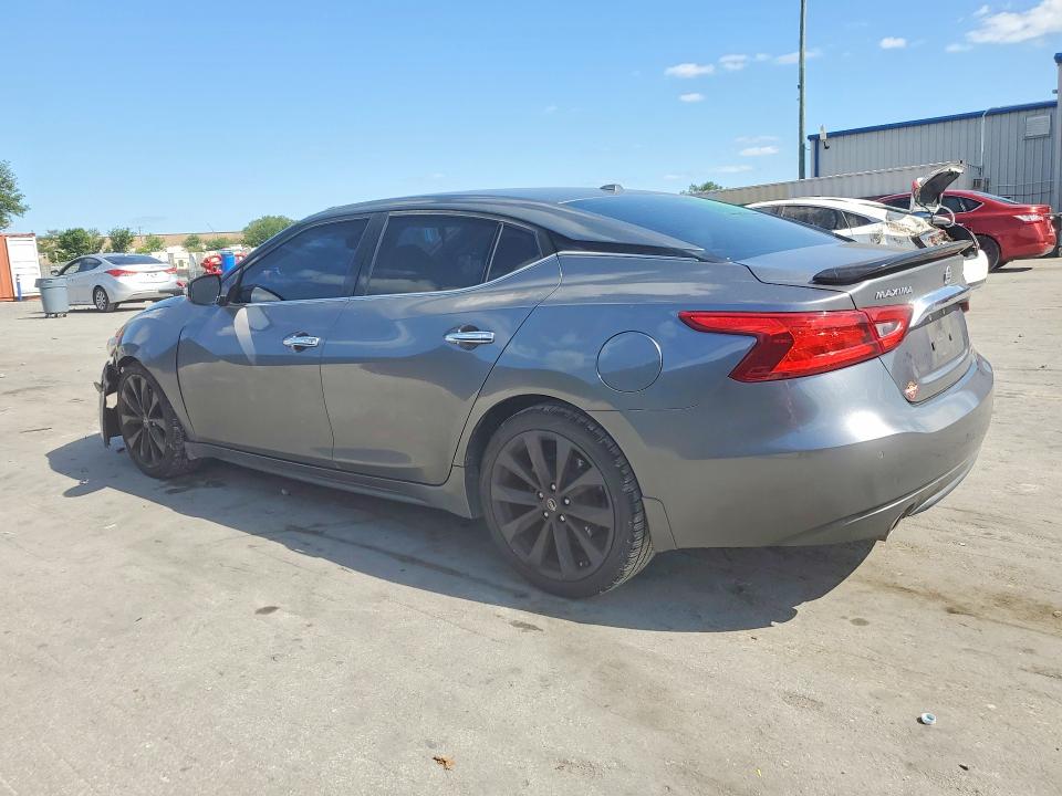 2016 Nissan Maxima VIN 1N4AA6AP0GC423823 COPART salvage auction — FRONT END, Fl - Cert Of Title Slvg Rebuildable, sold $2,100 on 2026-07-02 (photo 2)