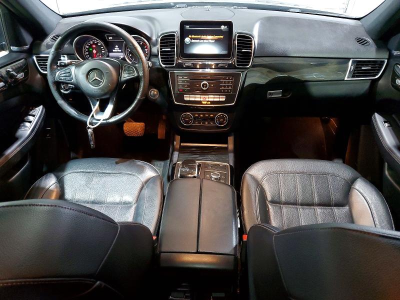 2017 Mercedes-benz Gle VIN 4JGDA5HB4HA949375 COPART salvage auction — FRONT END, Nh - Cert Of Title-Salvage, sold $6,000 on 2026-07-09 (photo 8)