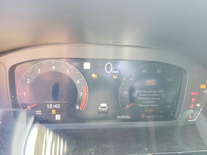 2025 Acura Adx VIN 3HDSA1H56SM702320 COPART salvage auction — FRONT END, Ar - Cert Of Title-Salvage, sold $7,700 on 2026-07-20 (photo 9)