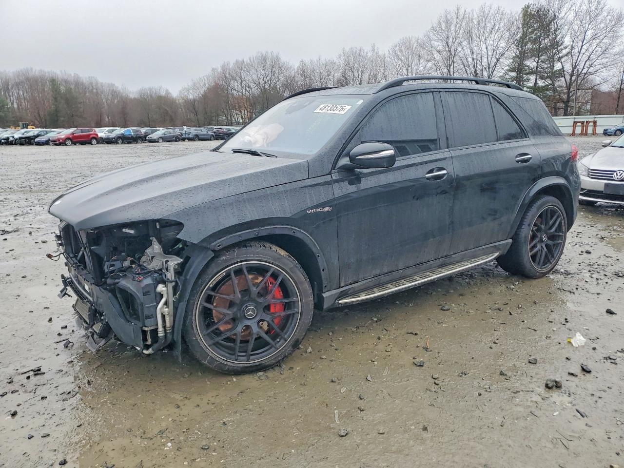 2025 Mercedes-Benz GLE-Class VIN 4JGFB8KBXSB313075 COPART salvage auction — Front End, MA - CERT OF TITLE-SALVAGE, sold $42,250 on 2026-07-01 (photo 1)