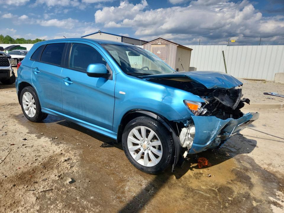 2011 Mitsubishi Outlander VIN JA4AP4AU4BZ015280 COPART salvage auction — FRONT END, Ky - Bill Of Sale/Part Only/No Titl, sold $425 on 2026-07-23 (photo 4)