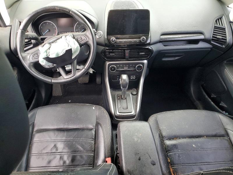2018 Ford Ecosport VIN MAJ3P1VE8JC197203 COPART salvage auction — FRONT END, Salvage Title, sold $275 on 2026-07-16 (photo 8)