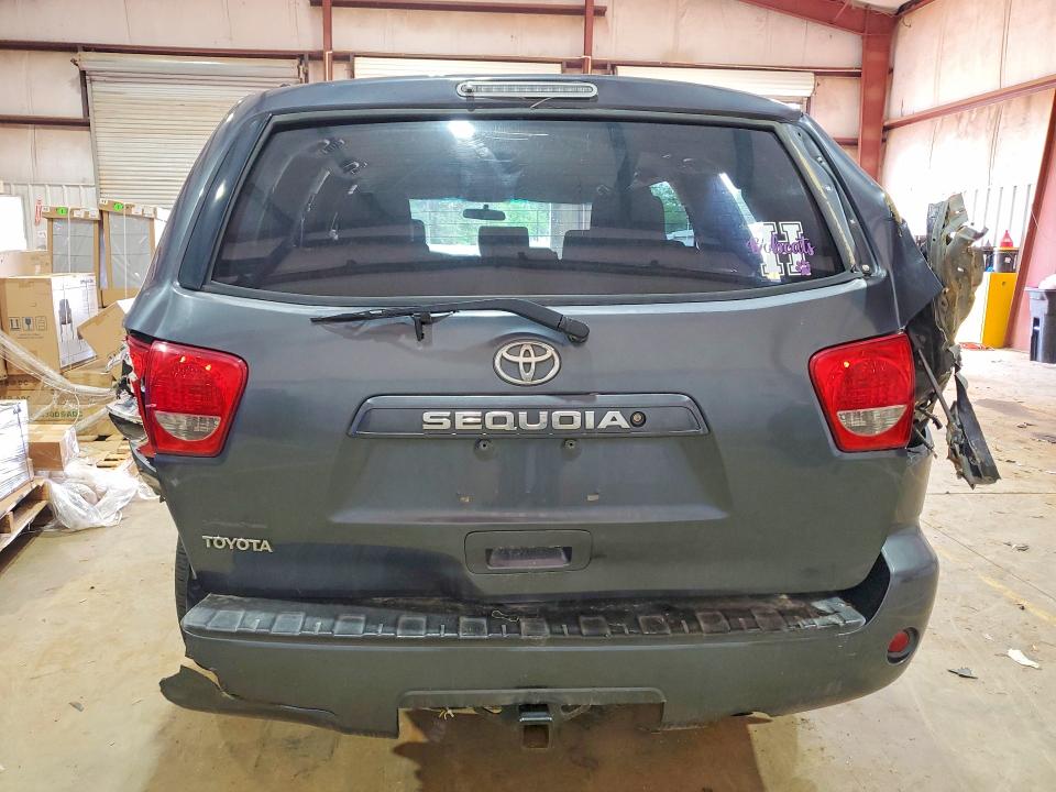 2009 Toyota Sequoia VIN 5TDZT64A79S000754 COPART salvage auction — REAR END, TX - SALVAGE VEHICLE TITLE (P), sold $1,450 on 2026-07-27 (photo 6)