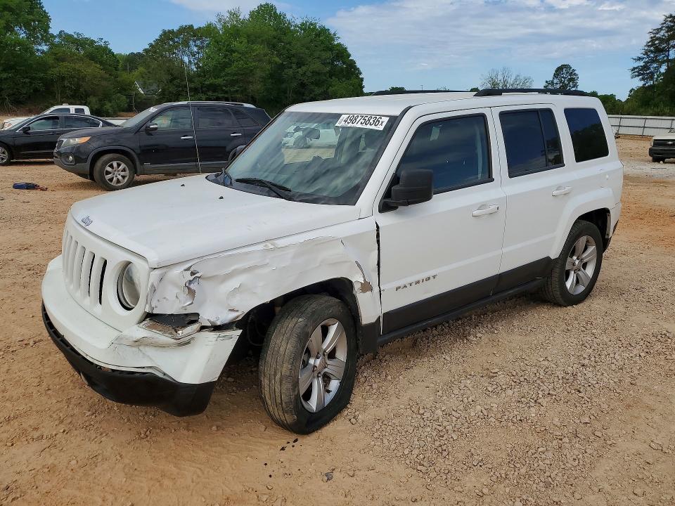 2015 Jeep Liberty (patriot) VIN 1C4NJRFB6FD232278 COPART salvage auction — FRONT END, Nc - Salvage Certificate Of Title, sold $1,200 on 2026-07-06 (photo 1)