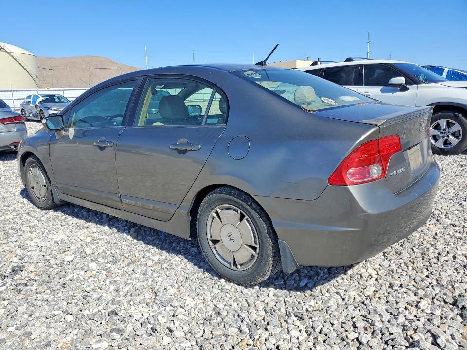 2008 Honda Civic hybrid VIN JHMFA36288S011487 COPART salvage auction — MINOR DENT/SCRATCHES, Nc - Certificate Of Title, sold $475 on 2026-07-13 (photo 2)