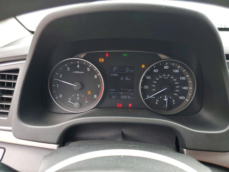 2018 Hyundai Elantra VIN KMHD74LFXJU594879 COPART salvage auction — HAIL, Ar - Cert Of Title-Salvage, sold $1,400 on 2026-07-27 (photo 9)