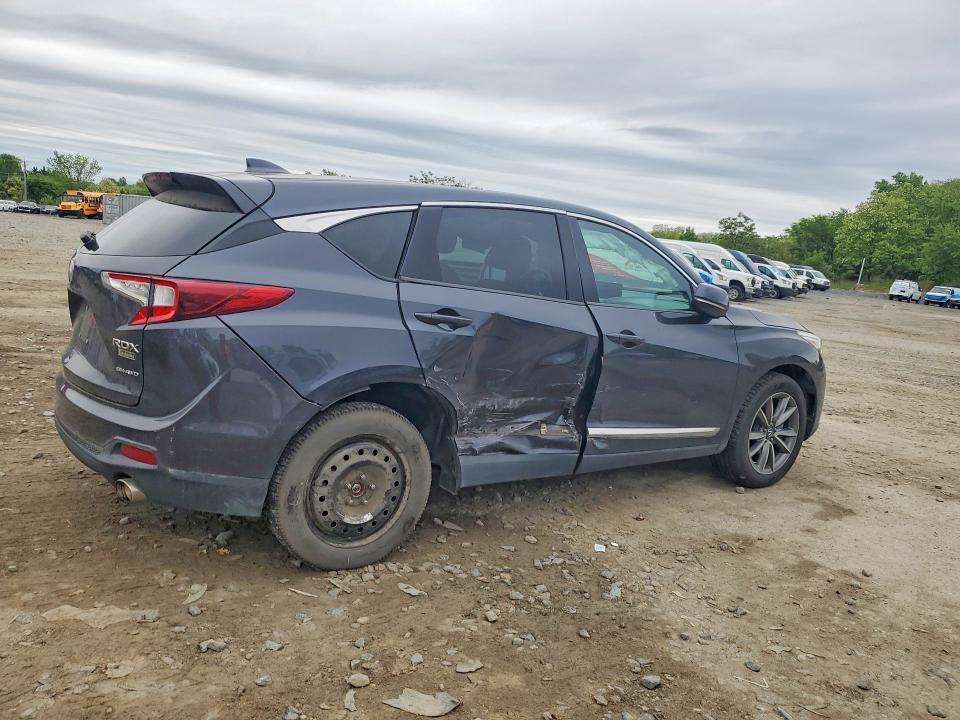 2020 Acura Rdx VIN 5J8TC2H51LL018317 COPART salvage auction — SIDE, MD - CERT OF SALVAGE > 75% DAMAGE, sold $200 on 2026-07-09 (photo 3)