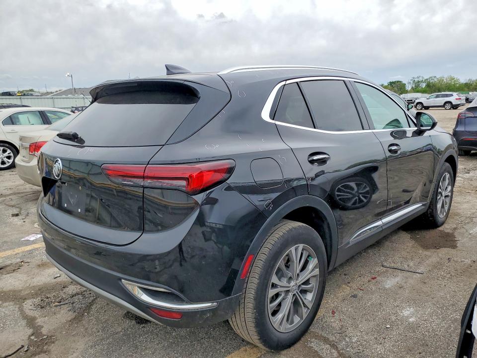 2022 Buick Envision VIN LRBAZLR43ND129690 COPART salvage auction — HAIL, IN, sold $325 on 2026-07-27 (photo 3)